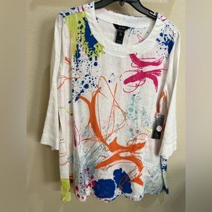 Women’s blouse by Ali Miles - size Large NWT